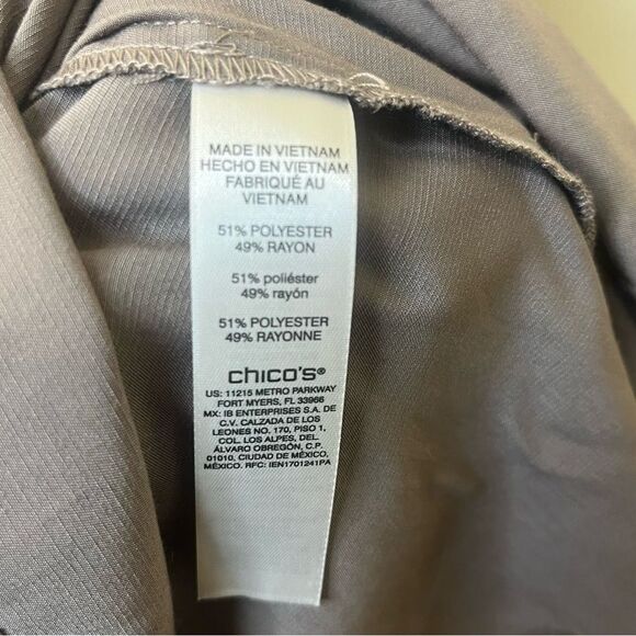 Chico’s Top Sz 2 - Picture 6 of 6